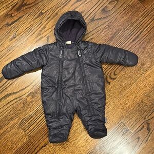 Jottum Newborn Baby Navy Blue Snowsuit Size 0-2